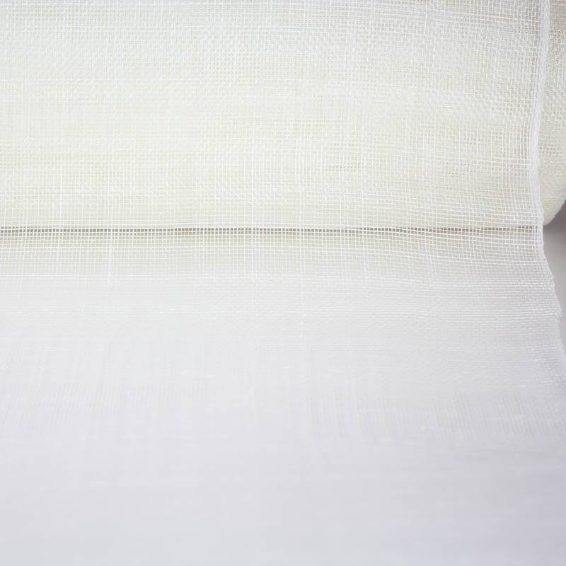 Fabric: White Sinamay Straw Cloth (medium sizing) - Per Yard