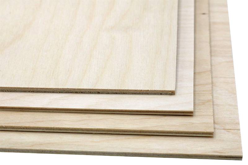 Baltic Birch Plywood Sheet: 1/4", Grade bb/bb - 4' x 8'