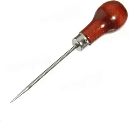 Awl: Wooden Handle, 3"