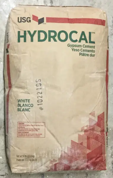 Plaster: Hydrocal, White - 50 lb Bag