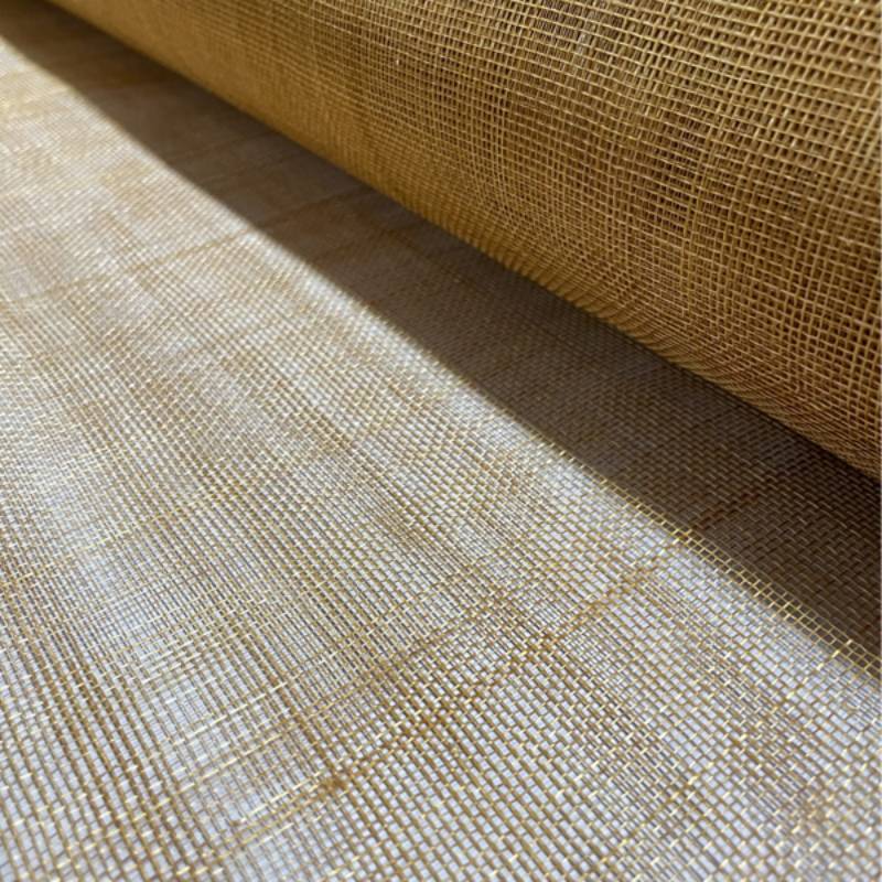 Fabric: Natural Sinamay Straw Cloth, no sizing - Per Yard