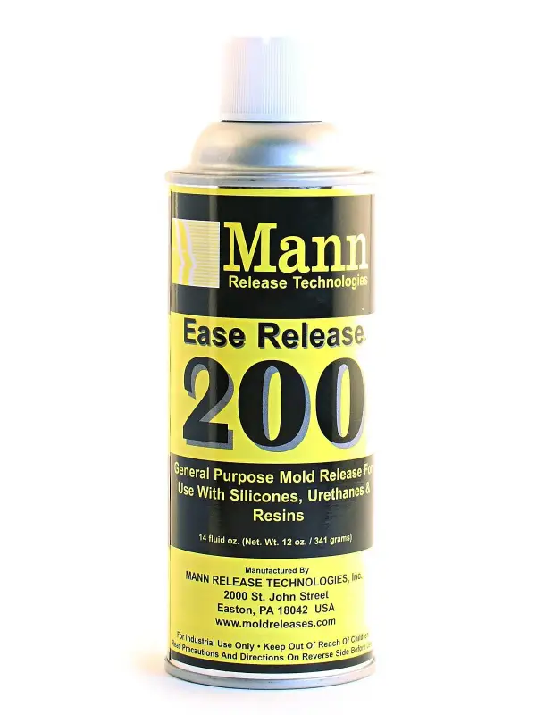 Mold Release: Mann Ease Release200 (For Silicones) - 12oz.