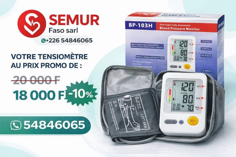 Tensiometre électronique BP-103H