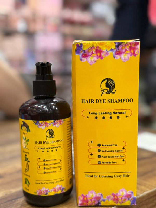 Floral Hair Dye Shampoo