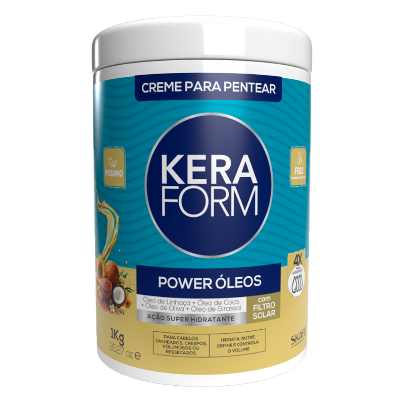Crema de Peinar Keraform Power Oleos X1000ml
