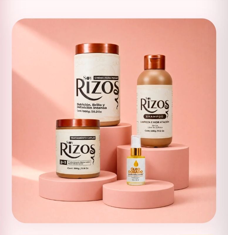 Kit Nutrición Dorada Soy Rizos