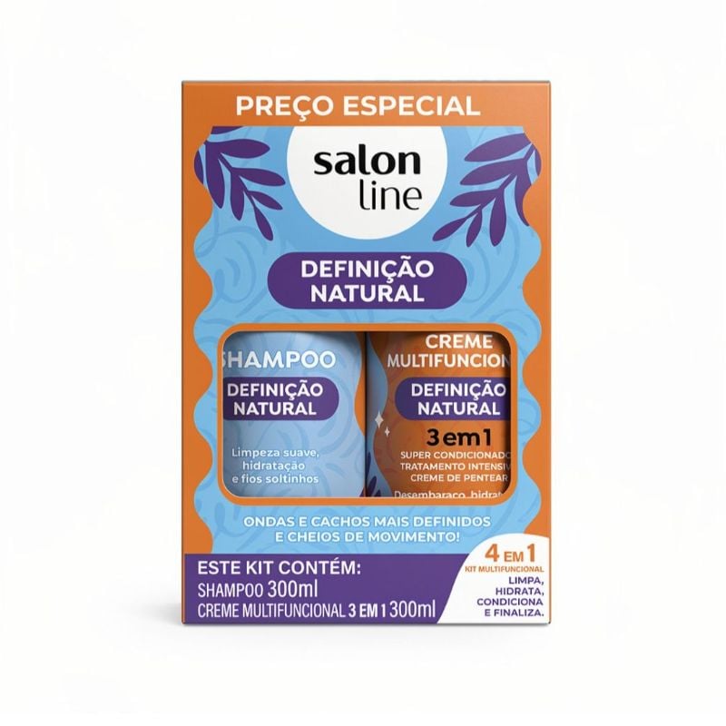 Kit Definicion Natural Salon line