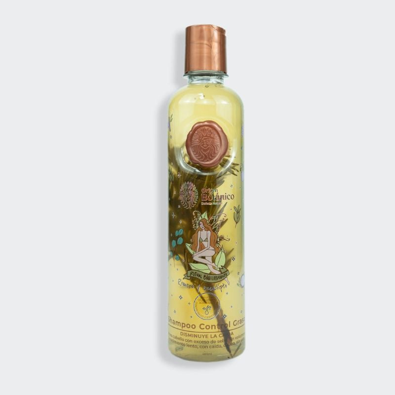 Shampoo Control Grasa con Romero y Eucalipto Ritual Botánico