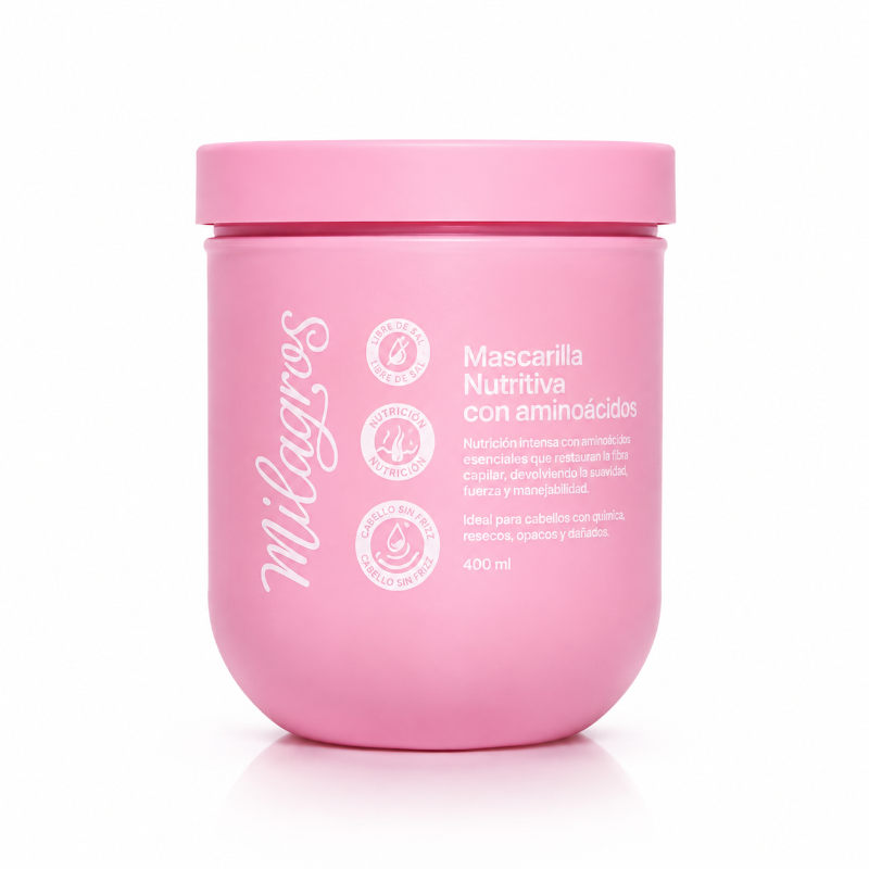 Mascarilla Multivitaminica Con Aminoácidos MilagrosX450 ml