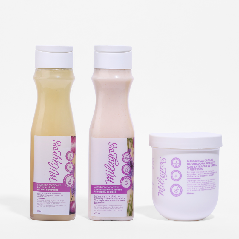 Kit Crecimiento y Antifrizz Milagros