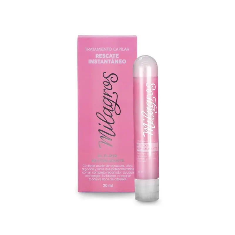 Ampolla Elixir Tratamiento Capilar Rescate Instantáneo Milagros X30ml