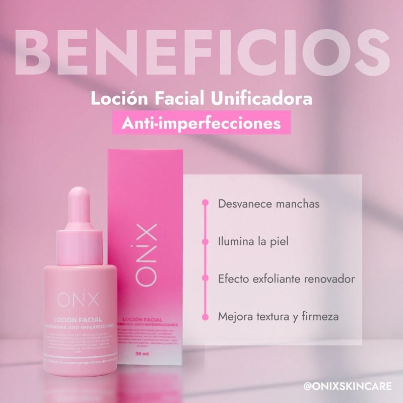 Locion Facial Onix Despigmentante