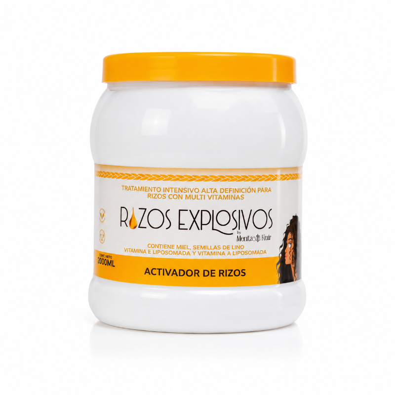 Crema de Peinar Rizos ExplosivosX2,000ml