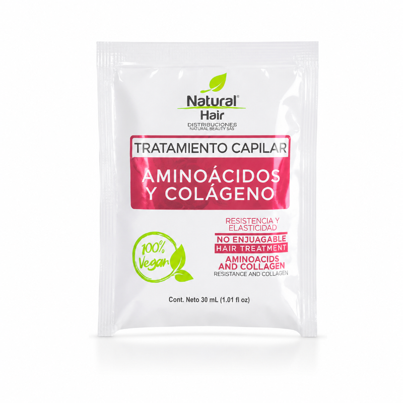 Sachet Aminoácidos y Colágeno Natural hair X30ml