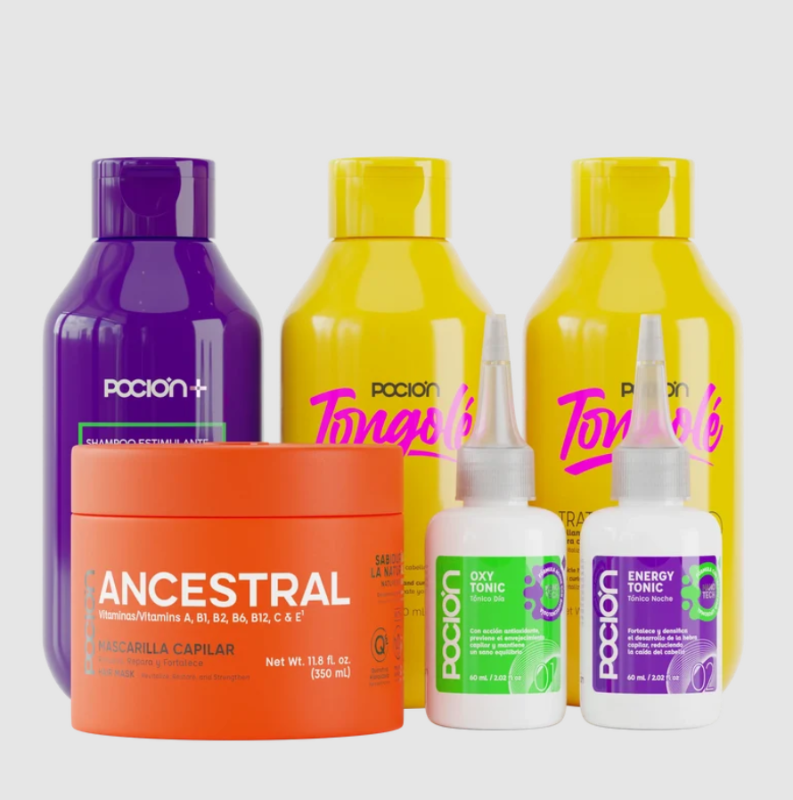 Kit Rizos Fuertes y Reparados Pocion