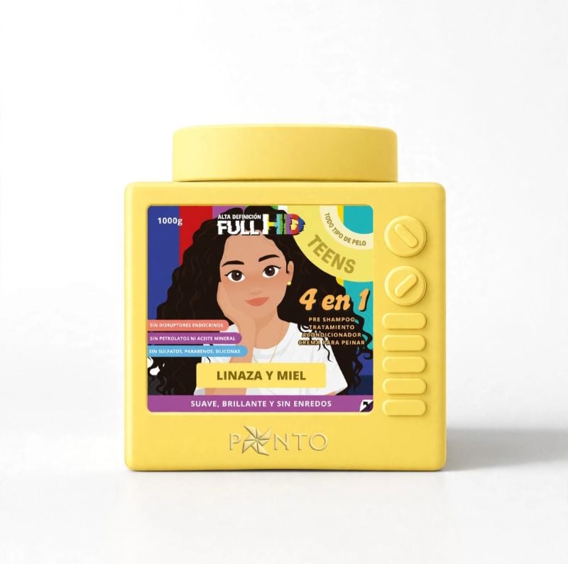 Crema de Peinar Full Hd Teens Kids PontoX1000 ml