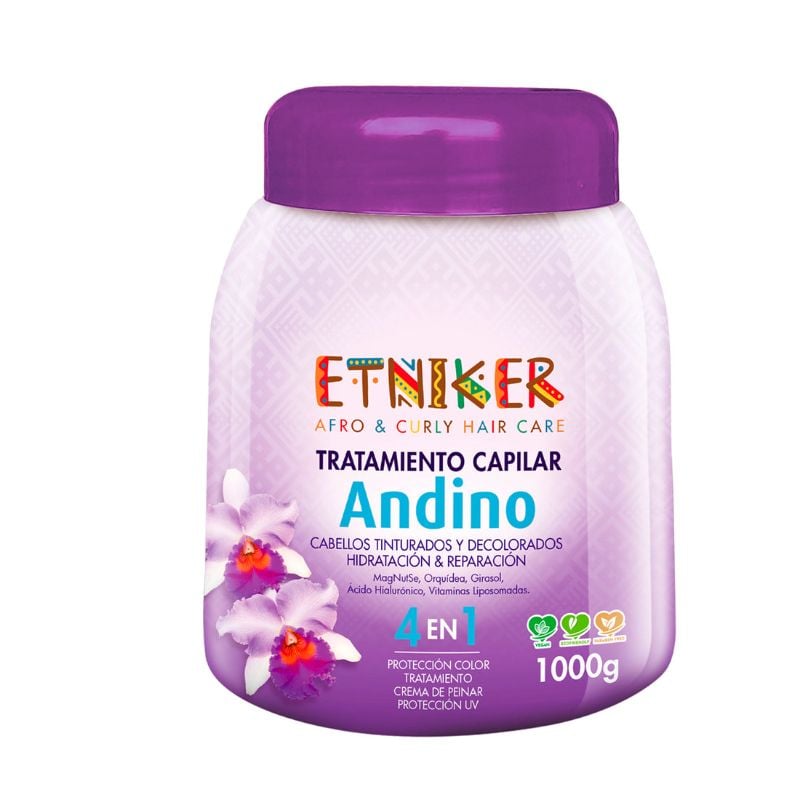 Crema de Peinar Andino Etniker X1,000 ml