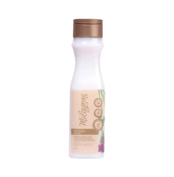 Acondicionador Arroz y Linaza - Milagros 450 ml