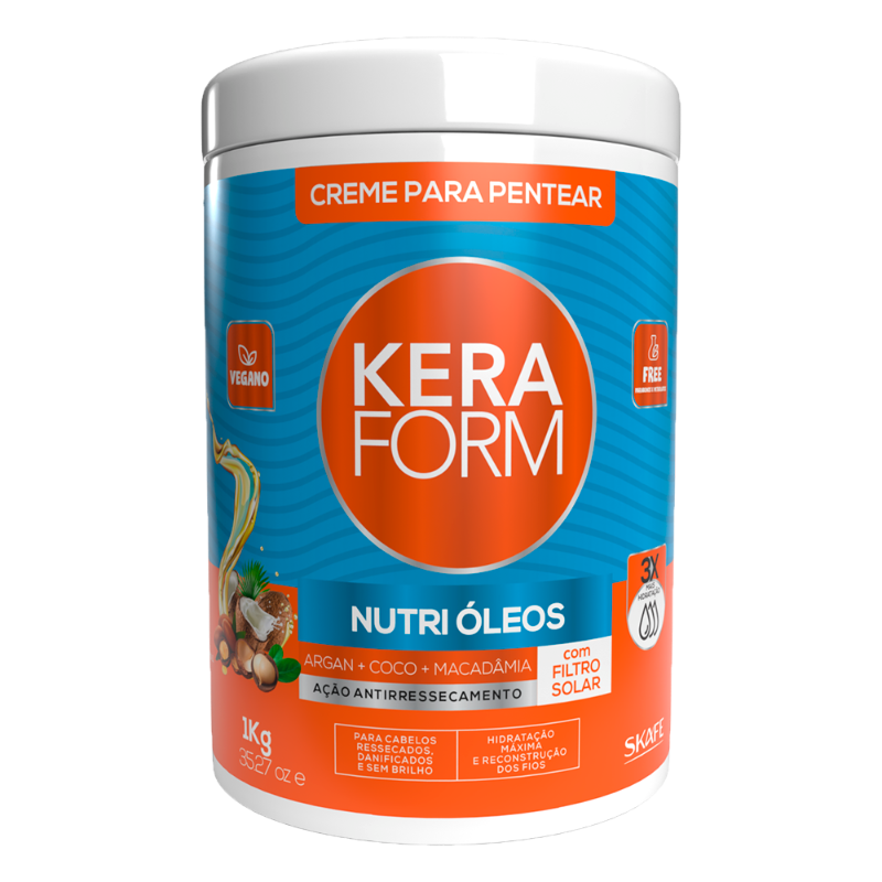 Crema para Peinar Nutri Oleos x1000ml Keraform