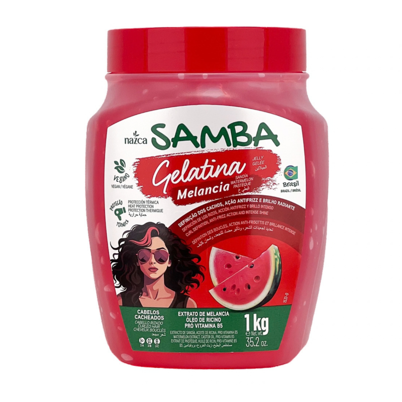 Gelatina Samba Melancia (Sandia) 1KG