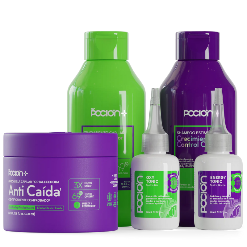 Kit Crecimiento y Anti-caida Pocion - Nuevo Lanzamiento