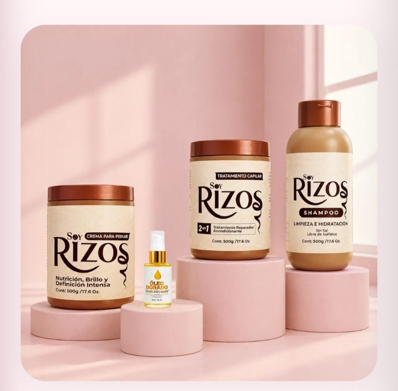 Kit Rizos de Oro Soy rizos
