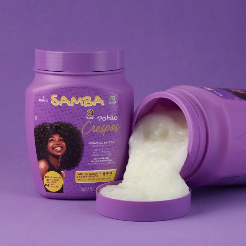 Crema para Peinar Potao Crespos Samba