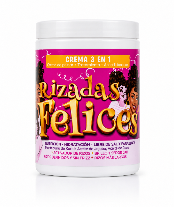 Crema de Peinar Rizadas Felices X1,000ml