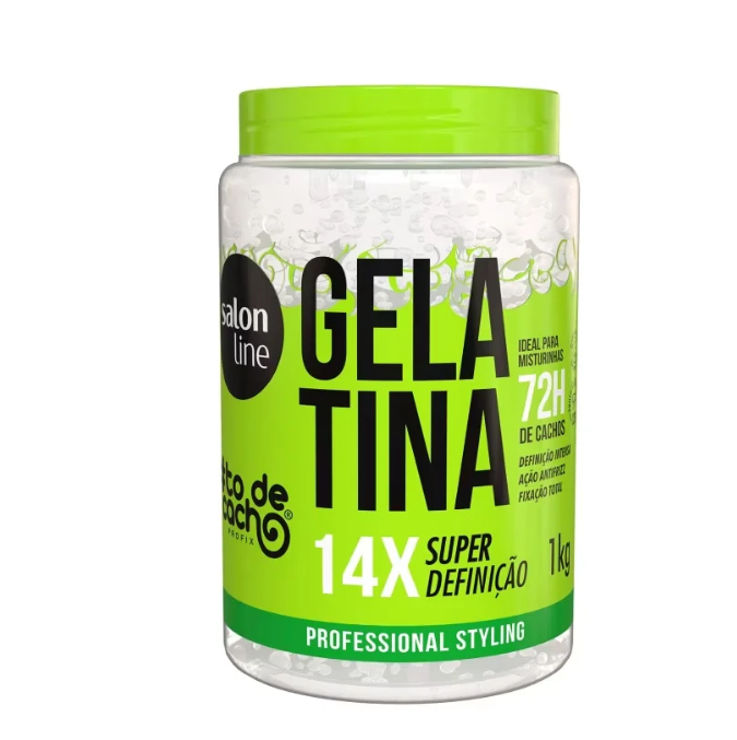Gelatina #Todecacho Definição Fixação Salon Line 1kg