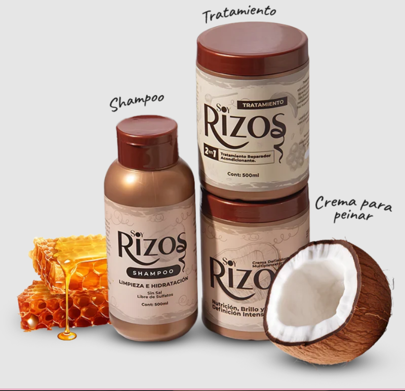 Kit Soy Rizos 500 ml Basico