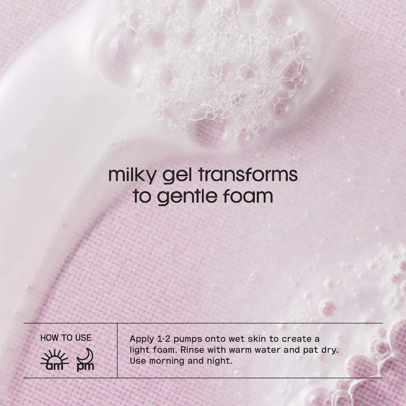 Sincerely Yours Kindly Clean Hydrating and Soothing Foaming Gel Cleanser