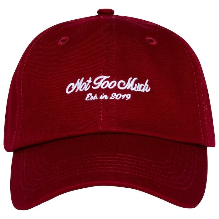 PATRICK TA
"Not Too Much" Baseball Cap