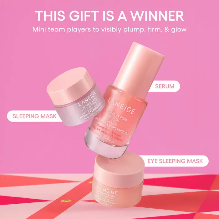 LANEIGE
Mini Bouncy & Firm Skin Treats