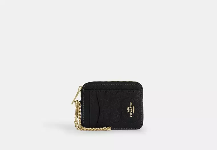 Coach Zip Card Case