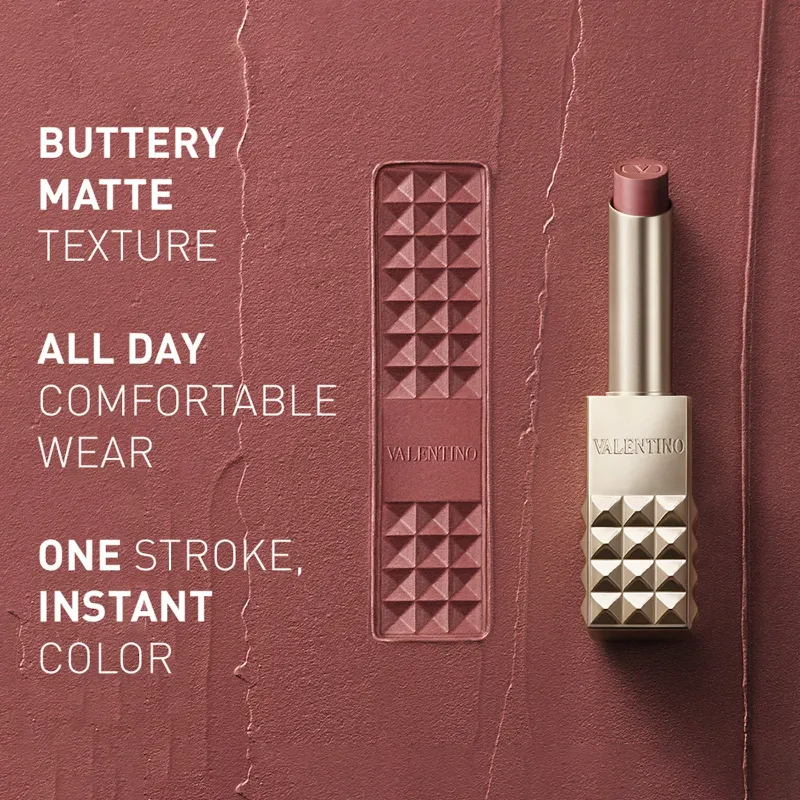 Valentino Spike Valentino Buttery Matte Lipstick