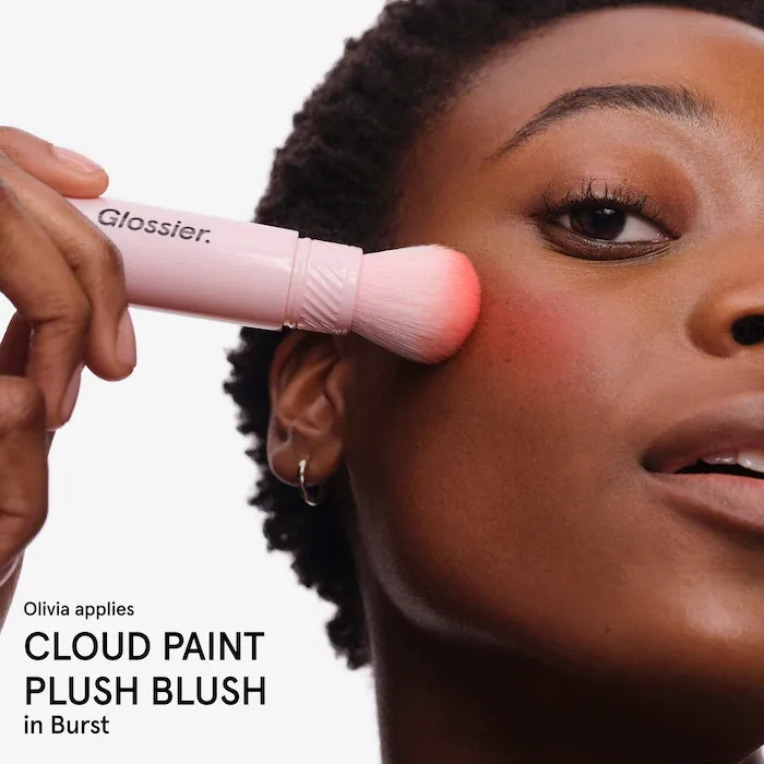 Glossier
Cloud Paint Dual-Ended Cheek Blush Brush