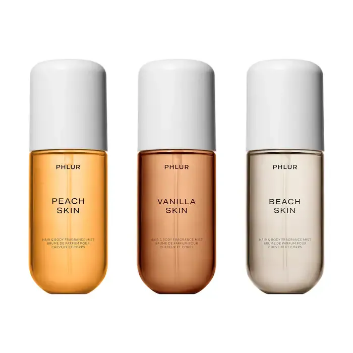 PHLUR 
Paradise Skin Hair and Body Fragrance Mist Set