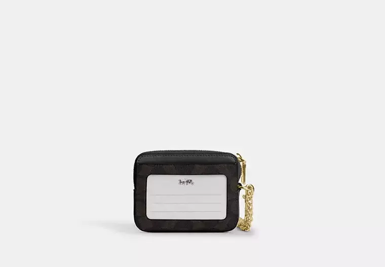 Coach Zip Card Case