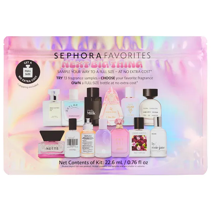 Sephora Favorites
Next Big Thing Perfume Sampler Set w/ Redeemable Voucher
