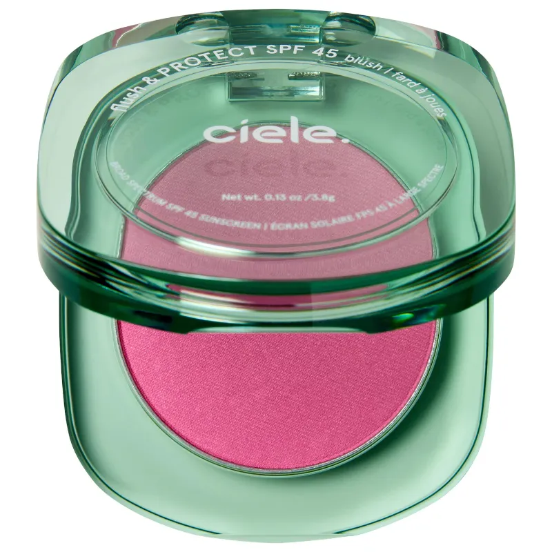 Ciele flush & PROTECT SPF 45+ powder blush