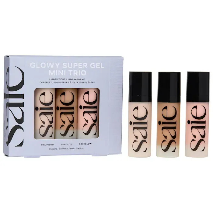 Saie
Mini Glowy Super Gel Trio Gift Set