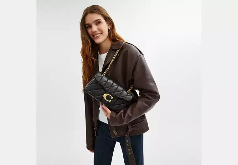 Coach Tabby Shoulder Bag 26 With Quilting