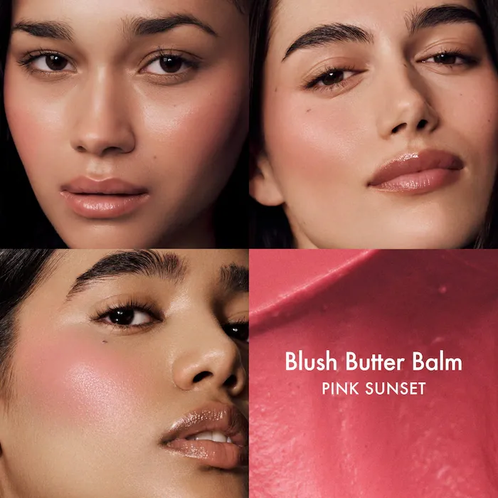 Summer Fridays 
The Dewy Pink Set with mini Lip Butter Balm in Pink Sugar