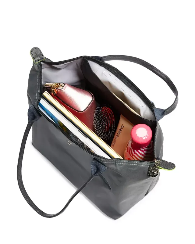 Longchamp Le Pliage Green Medium Nylon Tote Bag