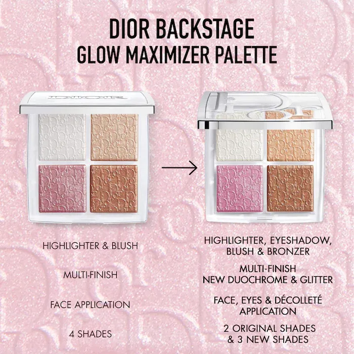 DIOR 
Backstage Glow Maximizer Face Palette
