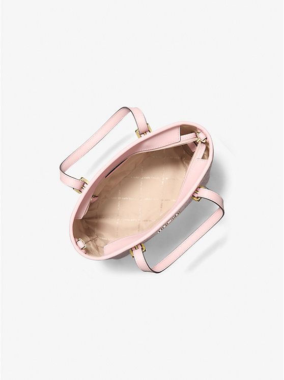 Michael Kors Outlet Jet Set Travel Extra-Small Logo Top-Zip Tote Bag