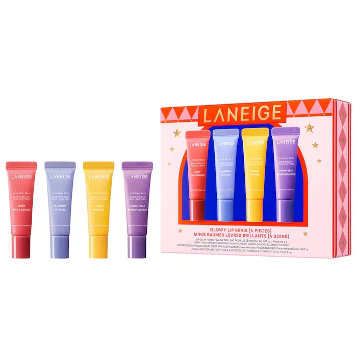 LANEIGE 
Mini Lip Glowy Balm Gift Set
