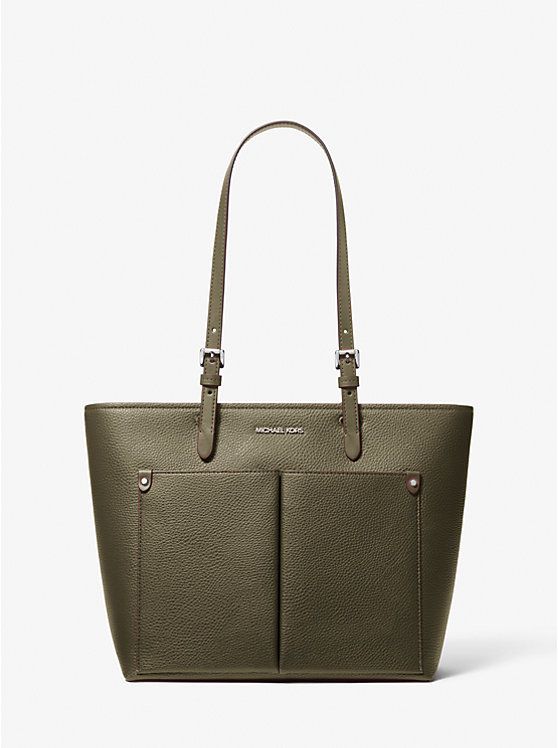 Michael Kors Outlet Jet Set Medium Pocket Tote Bag
