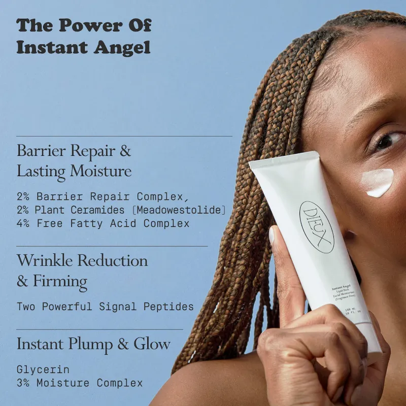 Dieux Instant Angel Lipid & Peptide-Rich Moisturizer + Barrier Repair