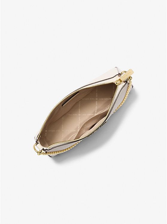 Michael Kors Outlet Jet Set Medium Saffiano Leather Crossbody Bag